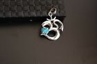 Raw Cavnsite Stone 92.5 Sterling Silver Handmade Ethnic Style Om Pendant