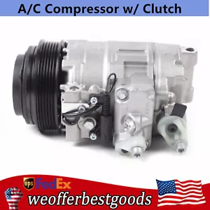 For Mercedes-Benz E320/ML320 3.2L 1996-2002 A/C Compressor w/ Replacement - Picture 1 of 12