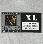 T-shirt vintage Players Gear à point unique XL authentique vestiaire pro-Gear