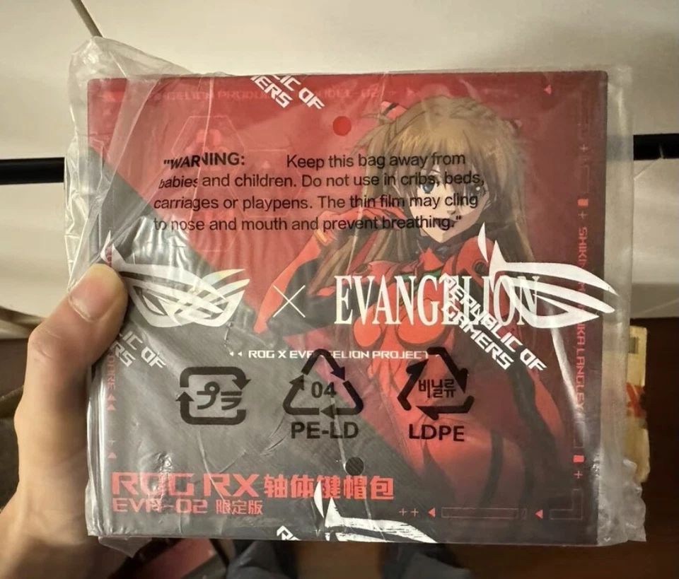 Original ASUS ROG Keycap Set For RX Switches EVA-02 Edition - Image 1 of 3