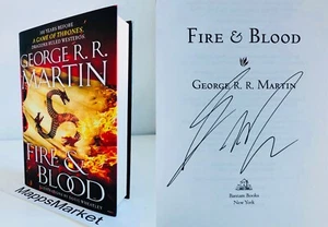 Fire & Blood: 300 Years Before A Game of Thrones SIGNED by George R.R. Martin HC - Imagen 1 de 17