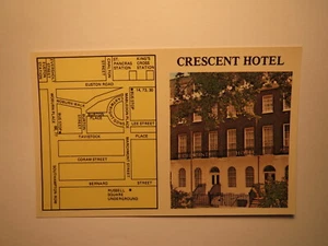 London - Crescent Hotel / Werbung ca. 1960/70er Jahre - Picture 1 of 1