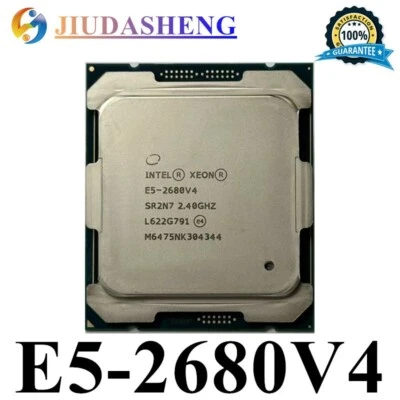 Intel Xeon E5-2680 V4 Processor SR2N7 2.40GHz 14-Core 35MB LGA 2011-3 CPU 120W - Image 1 of 2