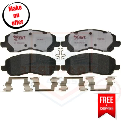 Juego de pastillas de freno delanteras Raybestos EHT866H para 2008-2016 Mitsubishi Lancer DE, ES Foto 1 de 2
