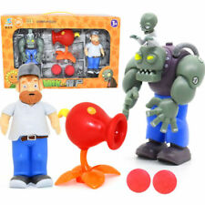 Plants VS Zombies Figure Toy Dr.Zomboss Peashooter Crazy Dave Kids Gift NEW