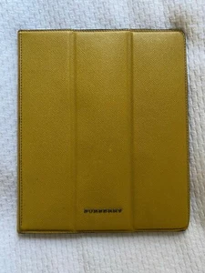 Burberry iPad case, Used, Good Condition, Mustard/Yellow, Textured feel,  - Picture 1 of 3