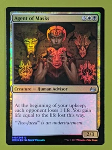 FOIL Agent of Masks x1 Modern Masters 2017 1x Magic the Gathering MTG - Picture 1 of 1
