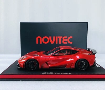 1/18 Peako Novitec Ferrari 812 N-Largo F1 Rojo Edición Limitada Con Pantalla NoBBR Foto 1 de 4