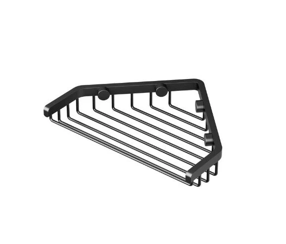 Gatco 7 pulgadas Cesta de ducha en negro mate Foto 1 de 1