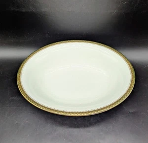 Vintage Wedgwood Chester Oval Vegetable Serving Bowl Green Trim 10" - Picture 1 of 10