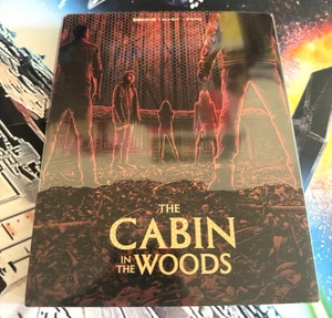 The Cabin In The Woods (4K/Blu-ray, 2022) Steelbook OOP Rare - Imagen 1 de 4