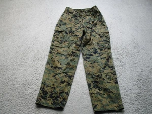 USMC MARPAT Woodland Digital Combat Pants Mens S Camo US Marines Cargo Military - Picture 1 of 13