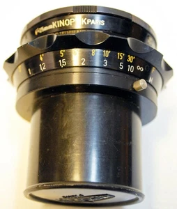 OBJECTIF"KINOPTIK"- APOCROMAT-16 / 35-Mount "CAMEFLEX"-F.25 mm ..1/2 - Picture 1 of 3