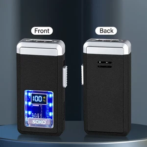 Electric butane Lighter black technology voice-controlled intelligent flame thre - Picture 1 of 16