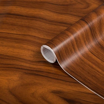 d-c-fix adhesive film gold walnut wood furniture film self-adhesive decor 200x67.5 cm - Image 1 of 4