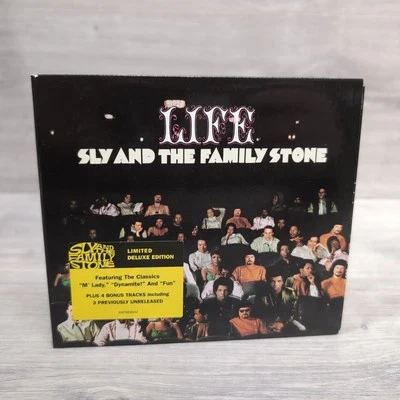 Sly & The Family Stone - Life - CD Album - Limited Deluxe Edition + Bonus Tracks - Image 1 of 4
