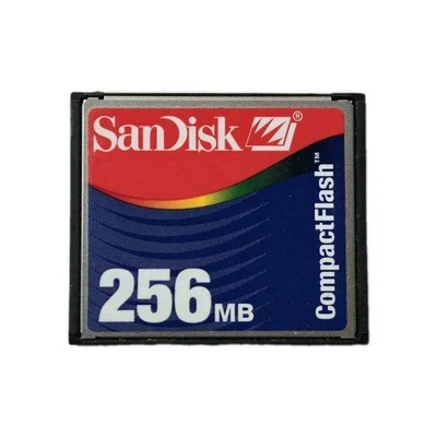 Sandisk 256MB Compact Flash CF Memory Card Nikon Canon Cameras TESTED US SELLER - Image 1 of 4