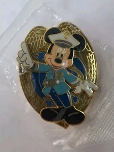 WDW Disney World Security Darsteller Mickey Mouse Pin exklusiv neu aus altem Lagerbestand Vintage 2005 - Bild 1 von 4