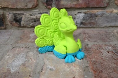 Pavão impresso em 3D - Imagem 1 de 4
