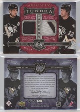 2006 Artifacts Tundra Tandems Red /25 Mark Recchi Ryan Malone #TT-RM Patch HOF