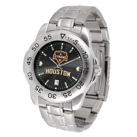 Men's Houston Dynamo Sport Watch Stainless Steel Watch Cover