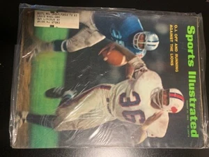 Sports Illustrated O.J. Simpson ~ Aug 25 1969 ROOKIE YEAR - Picture 1 of 1