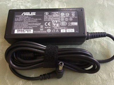 65w OEM Laptop Charger/Adapter+Cord for Asus X83 U43F U56E X502CA X550VB S56CA - Image 1 of 2