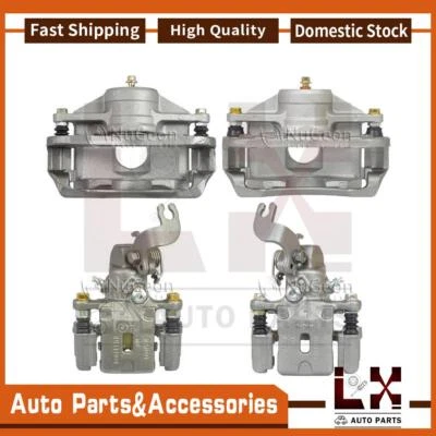 Pinza de freno de disco delantera trasera Nugeon 4X para 2005 2006 2007 2008 09 Kia Spectra Foto 1 de 4