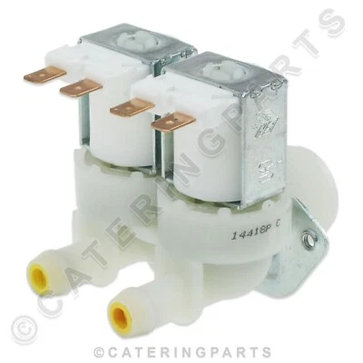 BRAVILOR BONAMAT WATER INLET TWIN SOLENOID VALVE 6.016.001.022 HOT WATER BOILER - Image 1 of 4