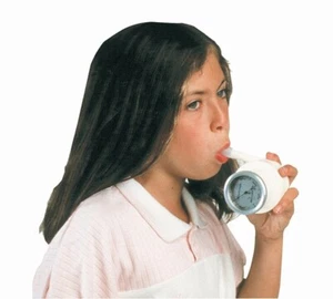 Spirometro mulino a vento, allenatore polmonare, allenatore respiratorio, allenamento respiratorio, spirometria - Foto 1 di 6