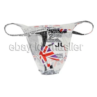 Sexy Bikini Boxer Calzoncillos Pantalones Cortos Ropa Interior Moda Patrón Banderas Para Hombre Foto 1 de 2