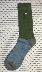 JOE’S JEANS - Mens Cotton Socks - Solid Green & Blue Design - New Without Tags - Picture 1 of 1