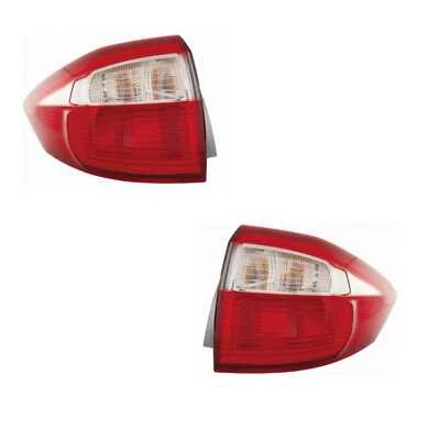 Luci Posteriori Set Sinistra Destra per Ford C-Max II Dxa / CB7 Ceù Rosso - Immagine 1 di 3