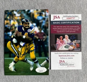 SAN DIEGO CHARGERS- DAN FOUTS AUTOGRAPH 4x6 ACTION PHOTO JSA AI69757 - Picture 1 of 1