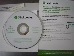 =3 VERSIÓN DE USUARIO=INTUIT QUICKBOOKS DESKTOP PRO 2019 PARA WINDOWS=LICENCIA PERMANENTE - Imagen 1 de 3