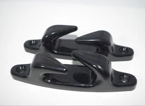 Chaumard Croisé Plastique Noir 114mm ( La Paire ) - Imagen 1 de 1
