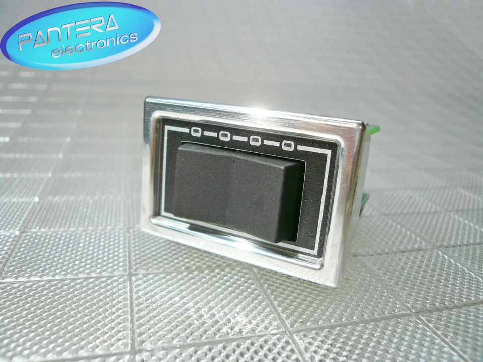 Interruptor de faros estilo retro de Tomaso Pantera, MG, Alfa Romeo, Maserati, Lucas  Foto 1 de 4