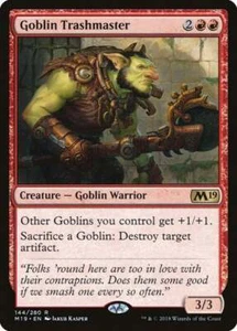 Magic The Gathering MTG GOBLIN TRASHMASTER Core Set 2019 NM Near Mint - Picture 1 of 1