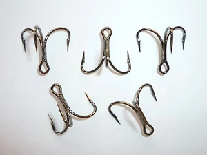25 Mustad KVD-Classic TG76-BN Short-Shank 1X Triple-Grip (Size 6) StandardPoint* - Picture 1 of 3