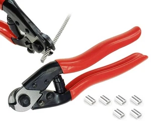 Cable Cutter Wire Rope Cutter Heavy Duty Stainless Steel Aircraft 1/8" 5/32" ... - Picture 1 of 6