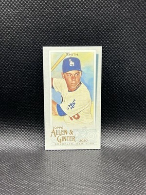 2020 Topps Allen & Ginter Will Smith A&G BACK MINI SP #198 Los Angeles Dodgers - Image 1 of 2