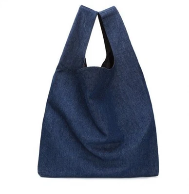 MM6~MAISON MARGIELA DENIM TOTE BAG~EUC - Image 1 of 4