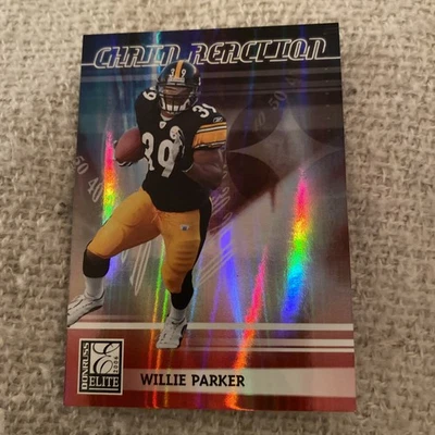 2006 Donruss Elite Chain Reaction Willie Parker /250 - Image 1 of 2