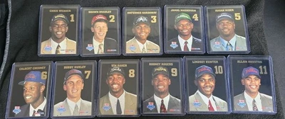 1993-94 NBA Hoops Draft Redemption Complete Set W/ exchange set - Image 1 of 4