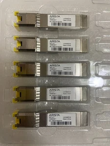 Zestaw 5 Arista 1000BASE-T RJ45 SFP XVR-00007-02 do Dell Arista 08T47V SFP-1G-T - Zdjęcie 1 z 4