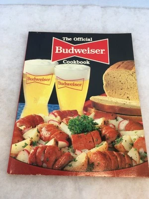 THE OFFICIAL BUDWEISER COOKBOOK ANHEUSER-BUSCH BEER MILWAUKEE WISCONSIN 1983 Foto 1 de 4