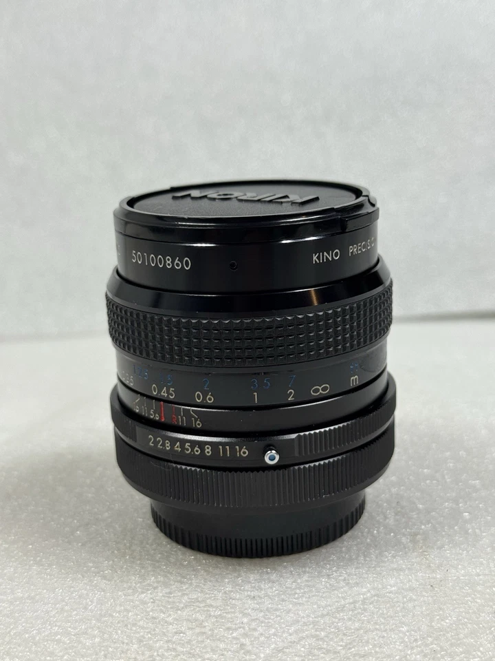 Lente de precisión cinematográfica Kiron 28 mm f/2 MC para montaje Canon FD - ¡Muy bonita! ¡Limpio!! Foto 1 de 4