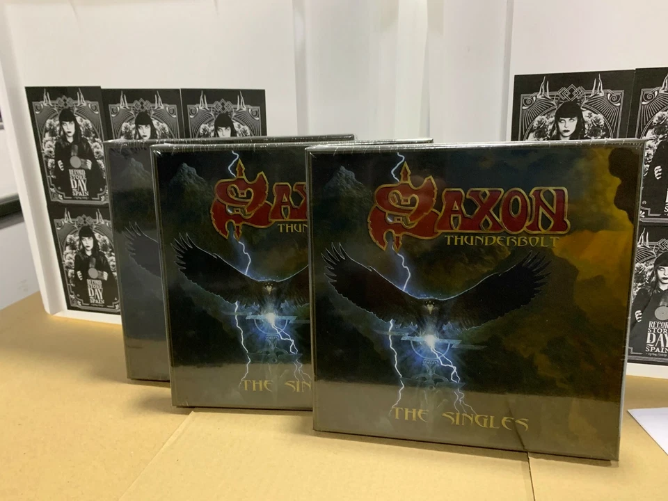Saxon Die Singles Box Set 7" RSD 2019 Versiegelt - Bild 1 von 1
