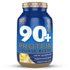 Nutrisport 90+ Protein 2.5kg Banana Whey Protein Powder 4 Phase Blend Low Fat
