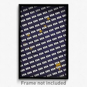 Eek Alaska Poster (AK City Souvenir 11x17 Town Print) - Picture 1 of 1